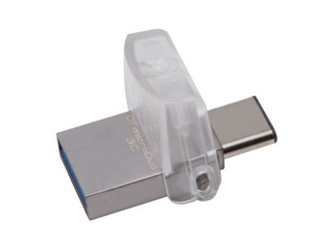 USB Флеш накопитель 64GB 3.0 Kingston OTG DTDUO3C/64GB металл