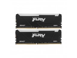 Комплект модулей памяти Kingston FURY Beast RGB KF432C16BB12AK2/32WP DDR4 32GB (Kit 2x16GB) 3200MHz
