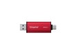 Внешний SSD диск Kingston 512GB Dual Portable Красный