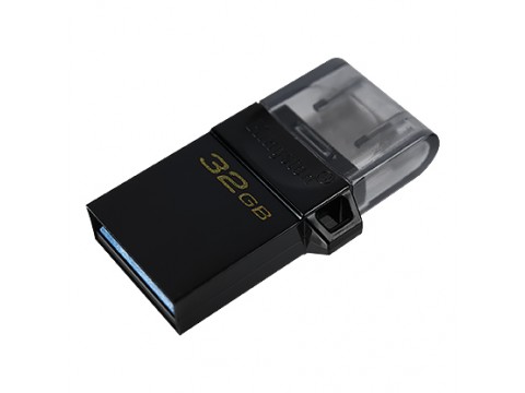 USB Флеш накопитель 128GB 3.0 Kingston OTG DTDUO3G2/128GB черный