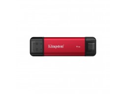 Внешний SSD диск Kingston 1TB Dual Portable Красный