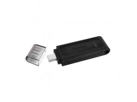 USB Флеш накопитель Kingston DT70/32GB 32GB Type-C Чёрный