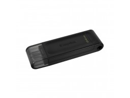 USB Флеш накопитель Kingston DT70/64GB 64GB Type-C Чёрный