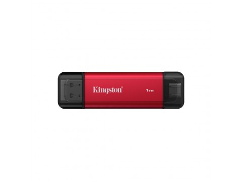 Внешний SSD диск Kingston 2TB Dual Portable Красный