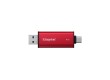 Внешний SSD диск Kingston 2TB Dual Portable Красный