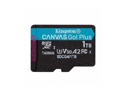 Карта памяти Kingston SDCG4/1TBSP Canvas Go Plus A2 U3 V30 1TB