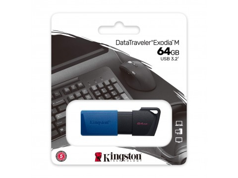 USB Флеш накопитель 64GB 3.2 Kingston DTXM/64GB