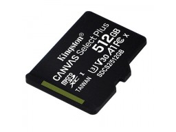 Карта памяти Kingston 512GB microSDXC Canvas Select Plus 100R A1 C10 Single Pack w/o Adapter, SDCS2/512GBSP