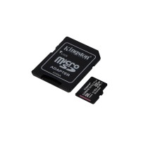 Карта памяти MicroSD, Kingston Canvas Select Plus, 32GB, SDCS2/32GB, Class 10, UHS-I, R100/W100