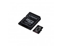 Карта памяти MicroSD, Kingston Canvas Select Plus, 32GB, SDCS2/32GB, Class 10, UHS-I, R100/W100