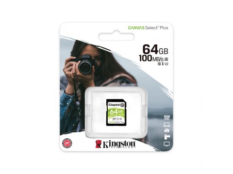 Карта памяти Kingston SDS2/64GB SD 64GB