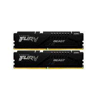 Kingston 64GB 5600MT/s DDR5 CL40 DIMM (Kit of 2) FURY Beast RGB XMP, EAN: 740617328509