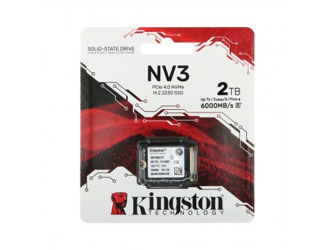Твердотельный накопитель SSD Kingston SNV3SM3/2T0 2TB Mini M.2 2230 PCIe Gen4 x4