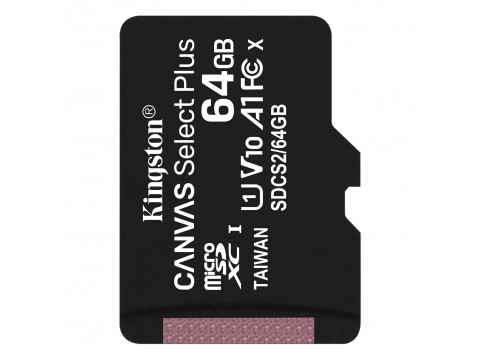 Карта памяти MicroSD 256GB Class 10 UHS-I Kingston SDCS2/256GBSP