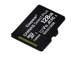 Карта памяти Kingston 128GB microSDXC Canvas Select Plus 100R A1 C10 Single Pack w/o Adapter, SDCS2/128GBSP