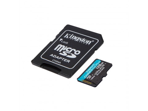 Карта памяти Kingston SDCG4/128GB Canvas Go Plus A2 U3 V30 128GB