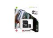 Карта памяти Kingston SDCS2/64GB Class 10 64GB, с адаптером