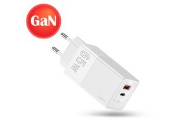 Зарядное устройство сетевое Kuulaa KL-CD22W USB+Type-Cx2 QC 65W белый