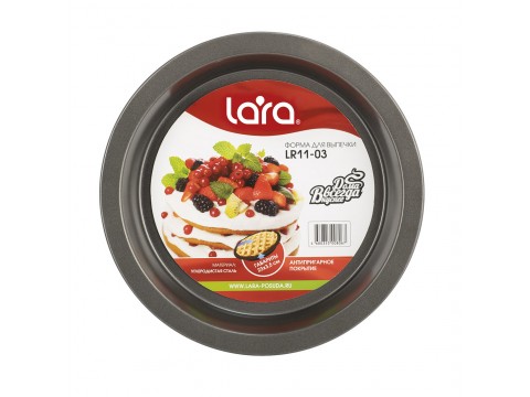 Форма для выпечки LARA LR11-03 круглая