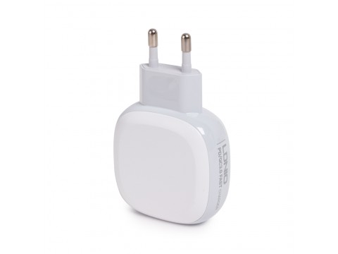 Универсальное зарядное устройство LDNIO A3510Q 2*USB A/1*USB Type C Lightning Белый