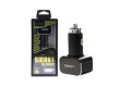 Автомобильное зарядное устройство LDNIO C306 2*USB-A 18W 5V-3.6A Auto Lightning Чёрный