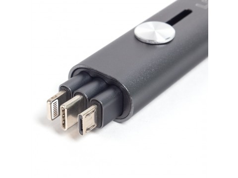 Интерфейсный кабель LDNIO 3 in 1 cable LC99 30cm Серый
