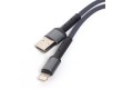 Интерфейсный кабель LDNIO Lightning LS64 Fast 2м Серый