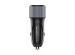 Автомобильное зарядное устройство LDNIO C510Q 2*USB（A,C) Type-C Чёрный