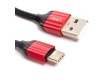Интерфейсный кабель LDNIO Type-C LS431 2.4A TPE Алюминий 1м Чёрный