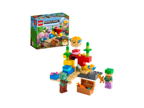 Lego 21164 Minecraft Коралловый риф