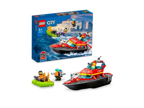 Lego 60373 Город Пожарная лодка