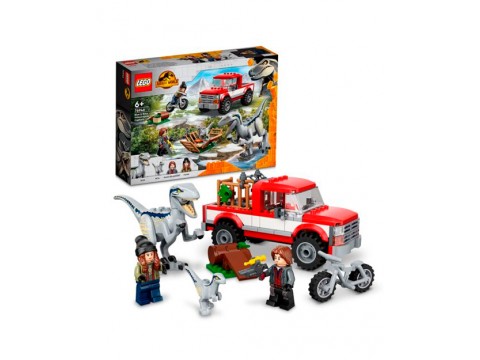 Lego 76946 Jurassic World Блу и поимка бета-велоцираптора