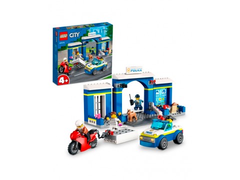 Lego 60370 Город Погоня в полицейском участке