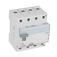 Legrand 403008 ВДТ TX3 4П 25A 30MA -AC