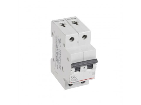 Автоматический выключатель Legrand 419698 2П C 20A RX3 4,5kA