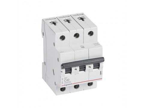 Автоматический выключатель Legrand 419712 3П C 40А RX3 4,5kA