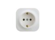 Розетка с зк Legrand Forix 16A 250В IP20 накладная белый