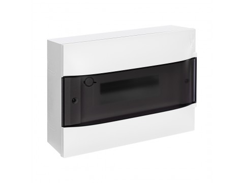 Щит навесной Legrand Practibox S 1х12 IP40 Дымчатая дверь