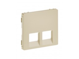 Legrand 755421 VLN-l СЛК Накл рз.2х RJ11,RJ45