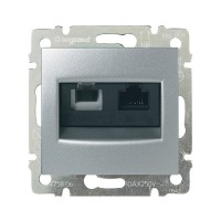 Legrand 770280 ValenaRJ11/RJ45 UTP кат.6 ал