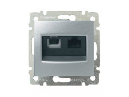 Legrand 770280 ValenaRJ11/RJ45 UTP кат.6 ал