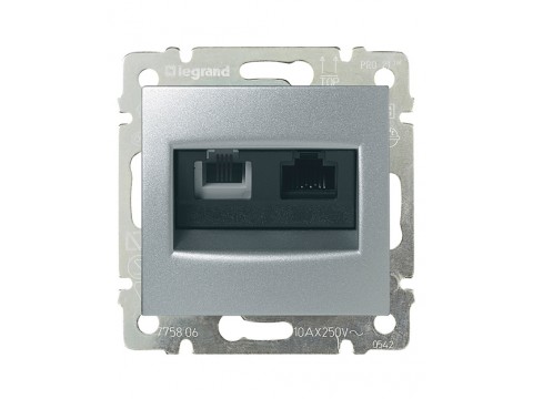Legrand 770280 ValenaRJ11/RJ45 UTP кат.6 ал