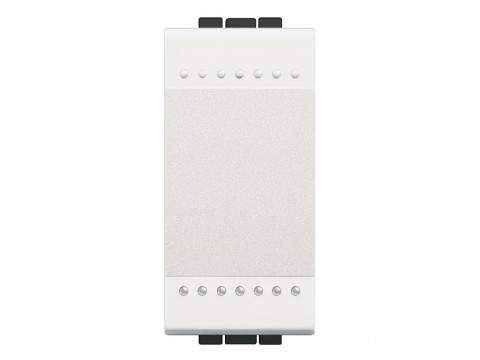 Legrand N4915N LivingLight Клавиша без символа, размер 1 модуль, цвет белый