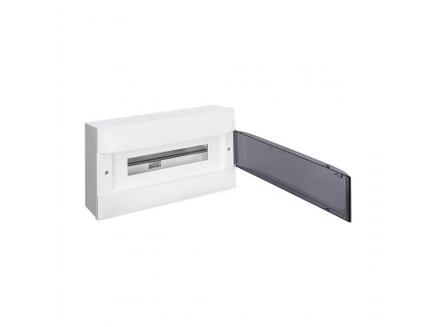 Щит навесной Legrand Practibox S 1х18 IP40 Дымчатая дверь