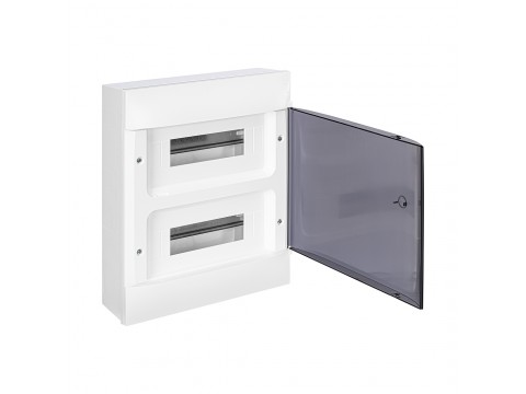 Щит навесной Legrand Practibox S 2х12 IP40 Дымчатая дверь