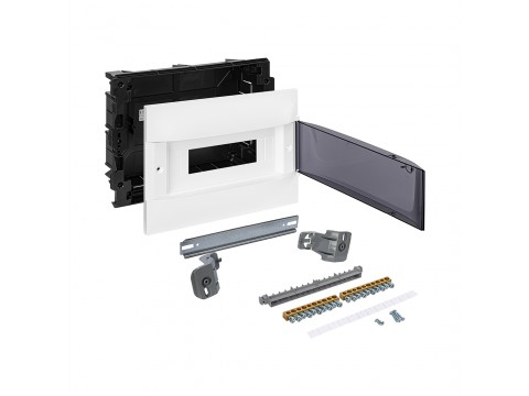 Щит встраиваемый Legrand Practibox S 1х12 IP40 Дымчатая дверь