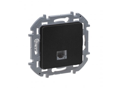 Телефонная розетка RJ11 Legrand Inspiria 673823 антрацит