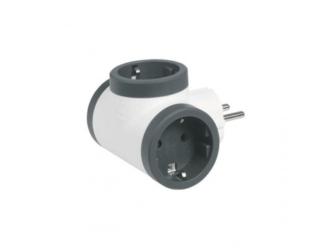 Тройник Legrand Премиум 3х2К+З