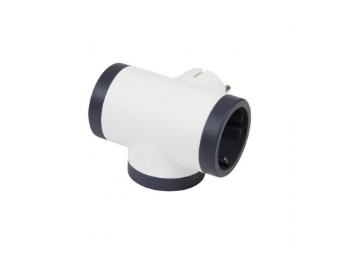 Тройник Legrand Премиум 3х2К+З