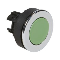 Legrand  023815 Osmoz гол.кнопки 30мм ЗЕЛ, потайн. без фикс.
